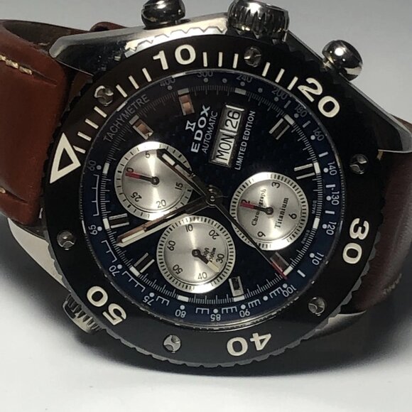 EDOX SPIRIT OF NORWAY LIMITED EDITION ONLY 102 MADE POWERBOAT CLASS 1 WATCH - Picture 2 of 10